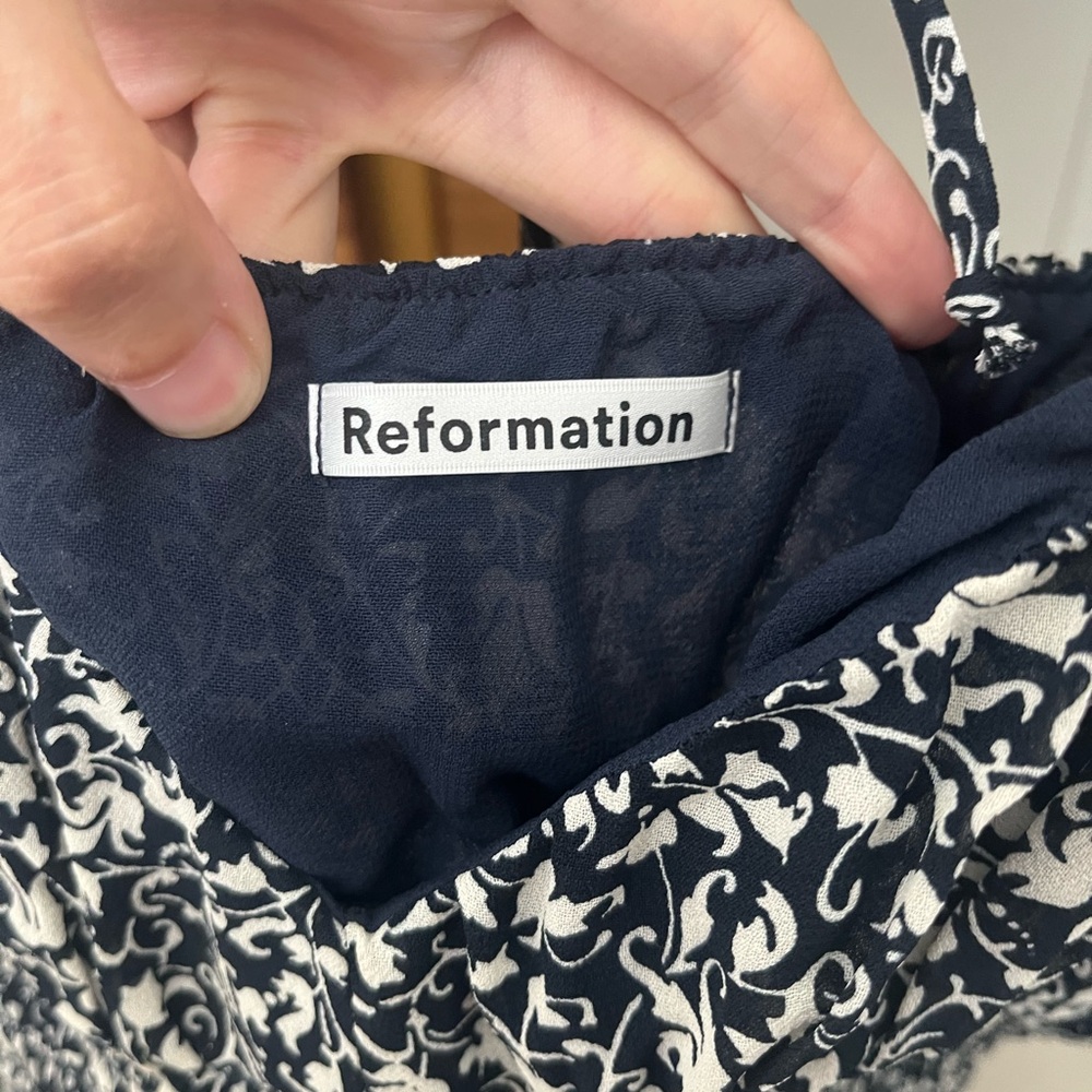 REFORMATION RUSSET TOP | XS - Picture 5 of 6